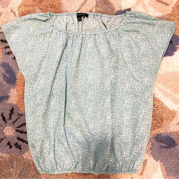 Cynthia Steffe Seafoam Blouse - Picture 3 of 5